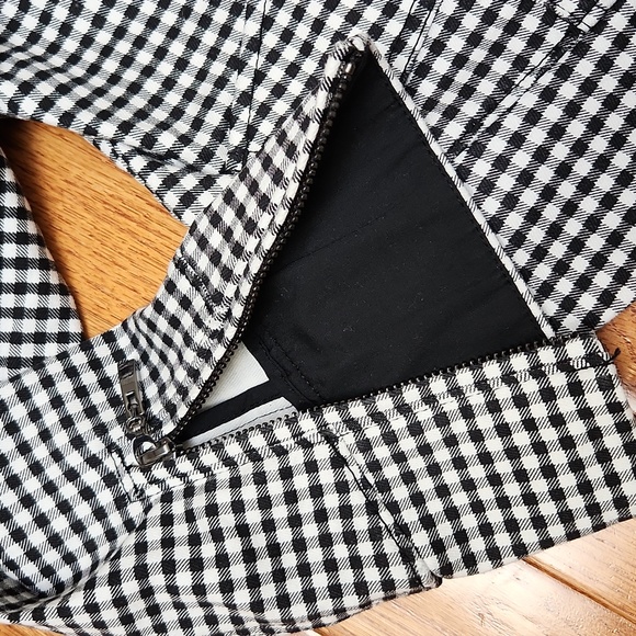 White House Black Market Houndstooth Moto Jacket - Picture 7 of 17